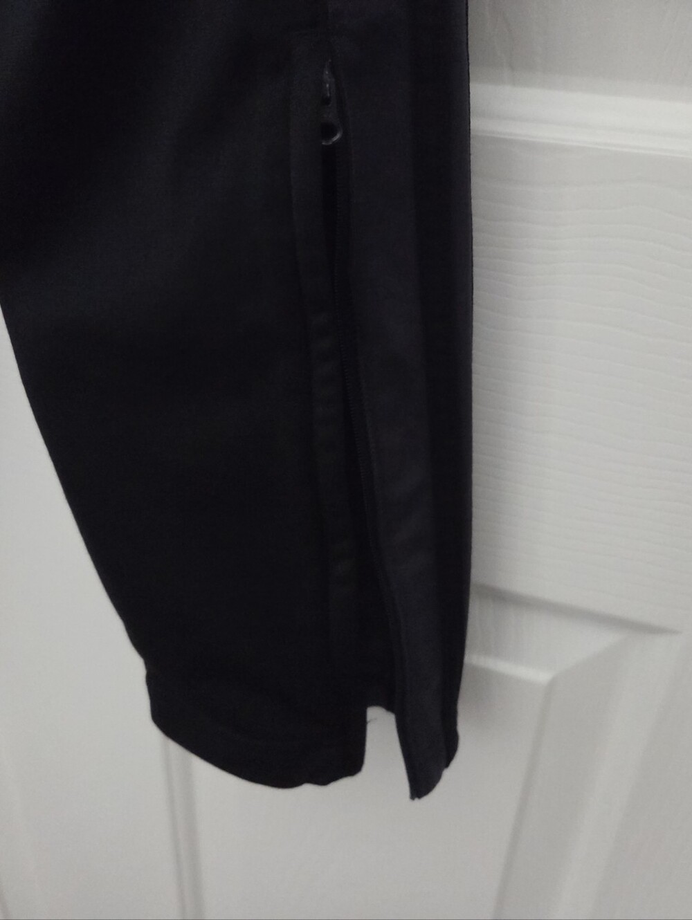 Adidas Primegreen Men's Small Athletic Pants Black With Gray Stripes - Picture 8 of 12